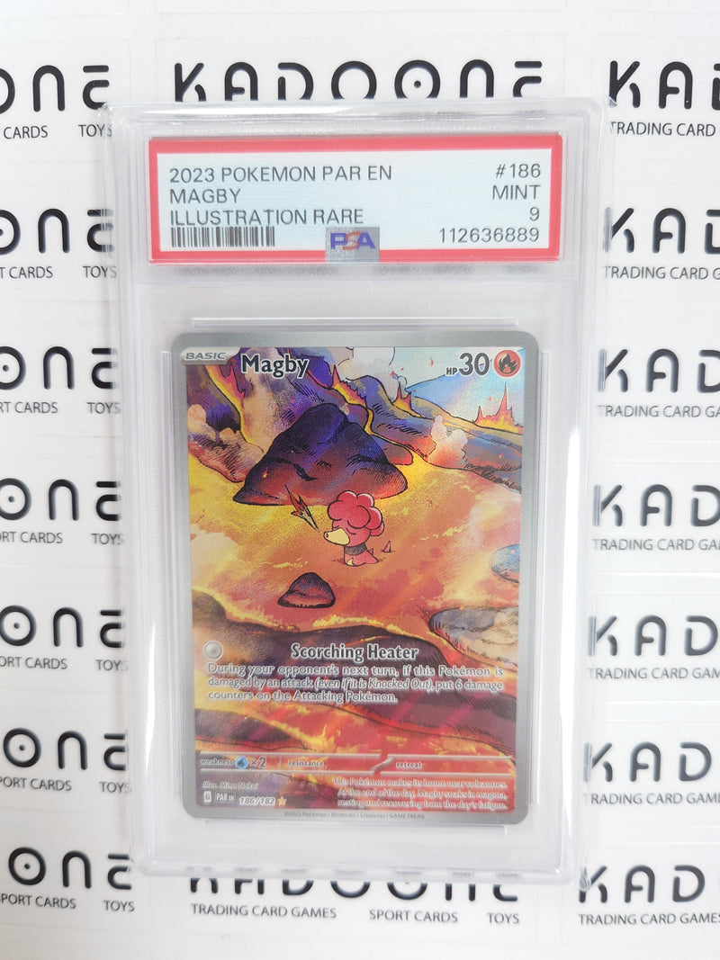 Pokemon Magby 186/182 PSA 9