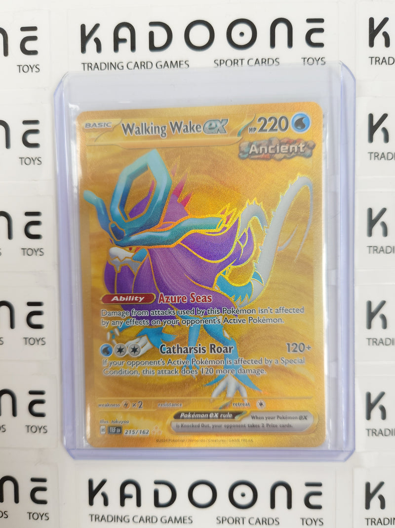 Pokemon Walking Wake ex 215/162