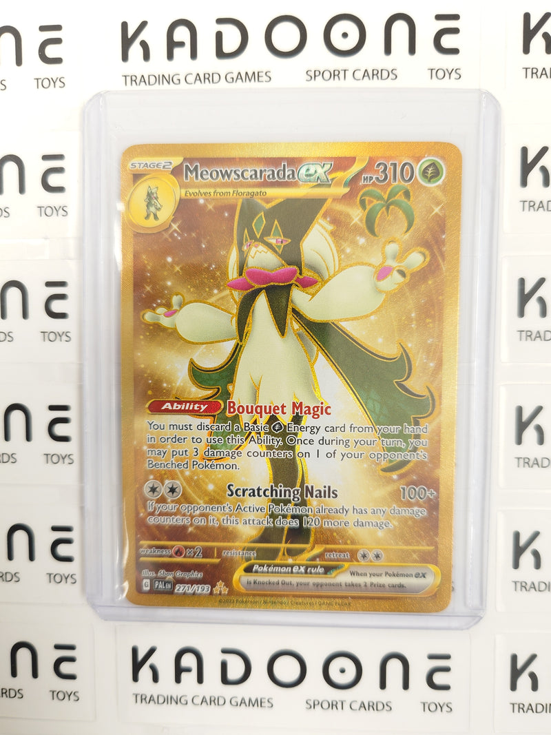 Pokemon Meowscarada ex 271/193