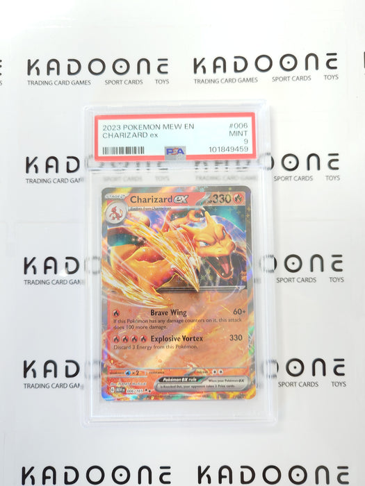 Pokemon Charizard ex 006/165 PSA