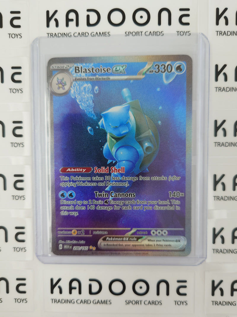 Pokemon Blastoise ex 200/165