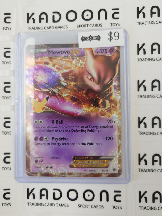 Pokemon Mewtwo Ex 54/99