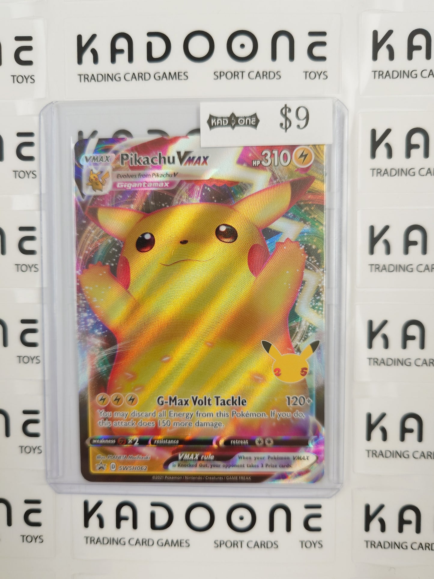Pokemon Pikachu VMAX SWSH062