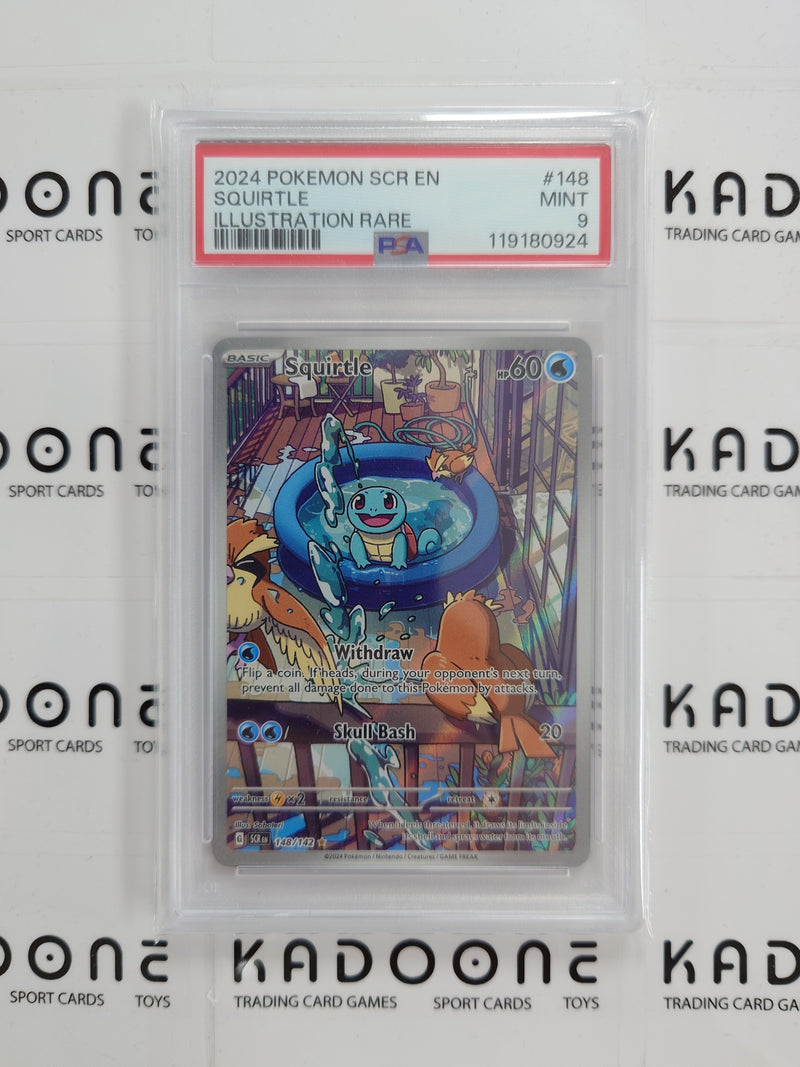 Pokemon Squirtle 148/142 PSA 9