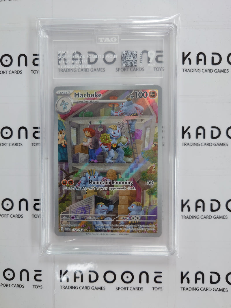 Pokemon Machoke 177/165 TAG 9