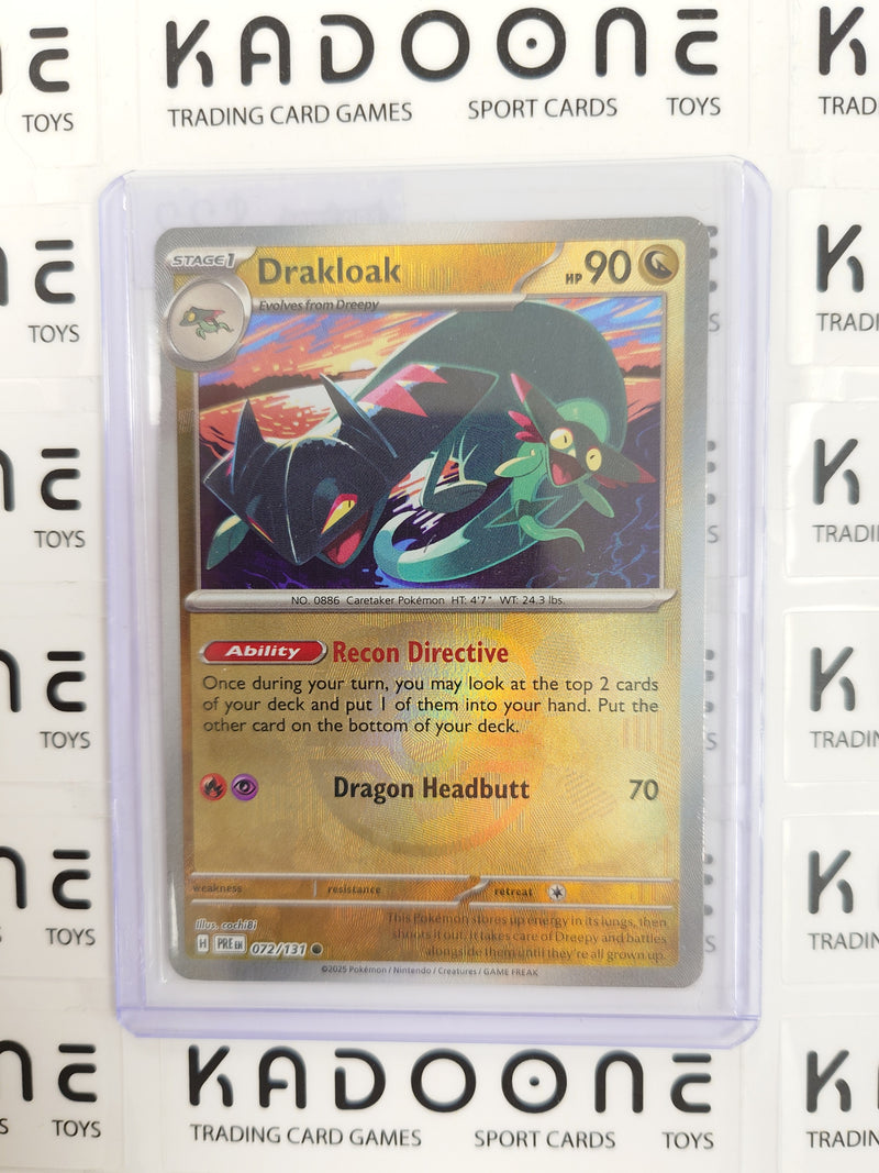 Pokemon Drakloak (Master Ball Pattern) 072/131