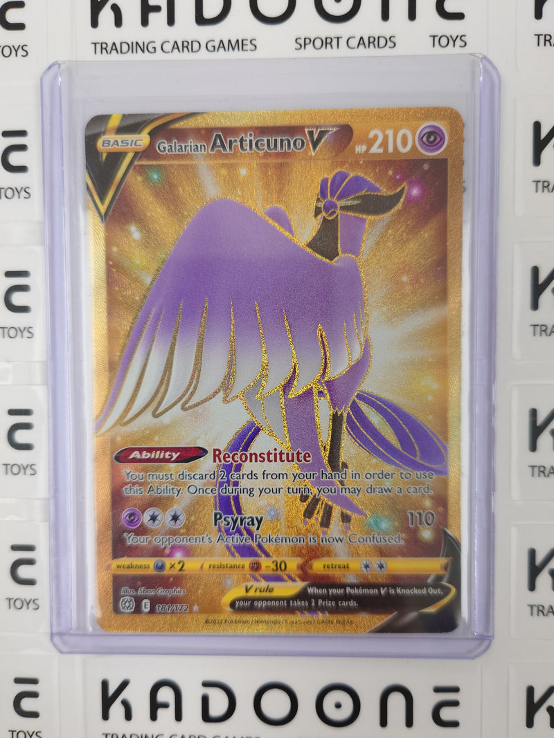Pokemon Galarian Articuno V (Secret) 181/172