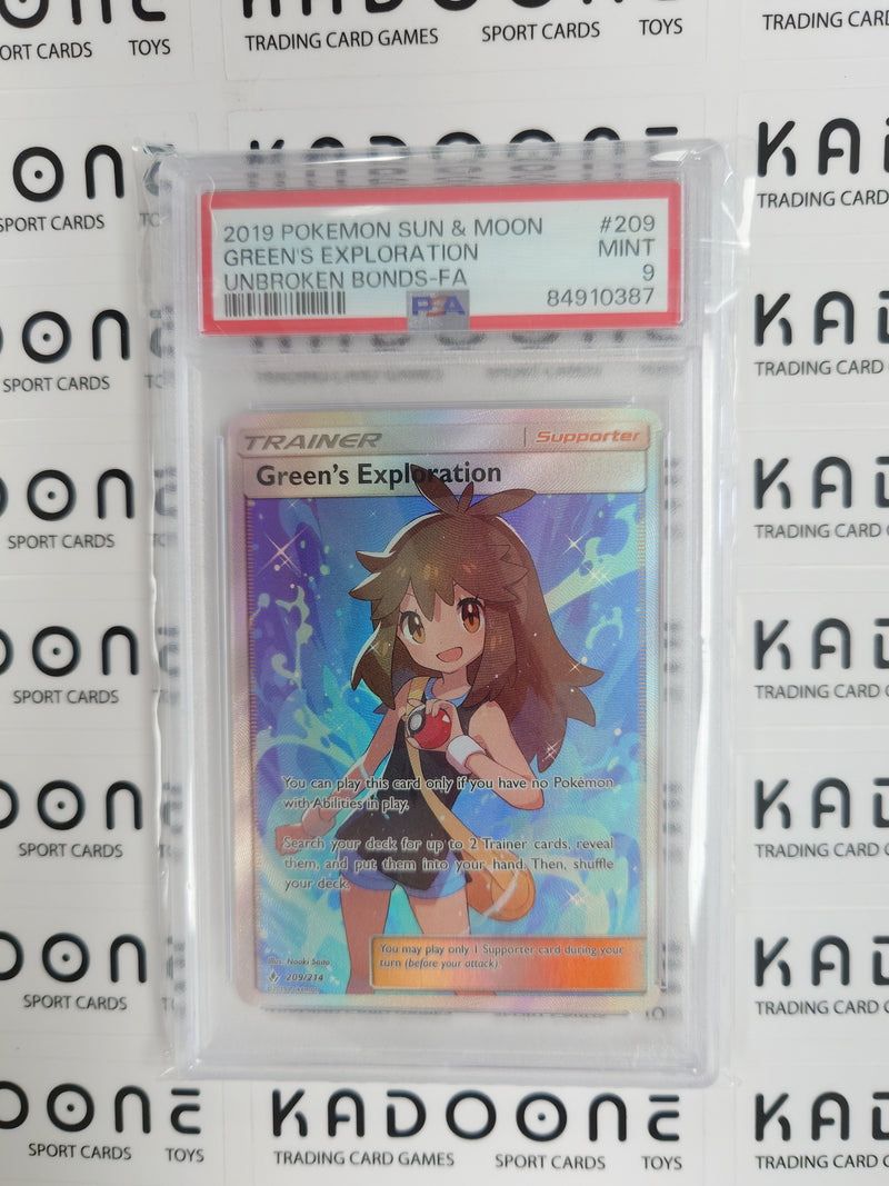 Pokemon Green's Exploration 209/214 PSA9