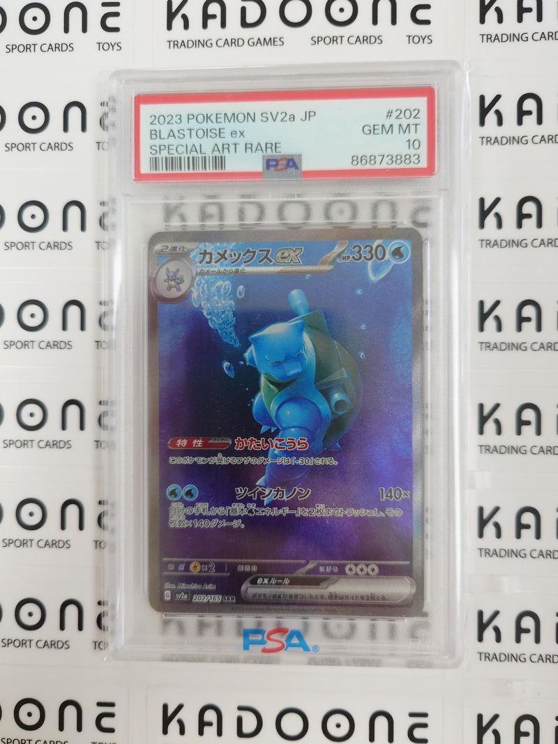 Pokemon Blastoise ex (JP) 202/165 PSA10