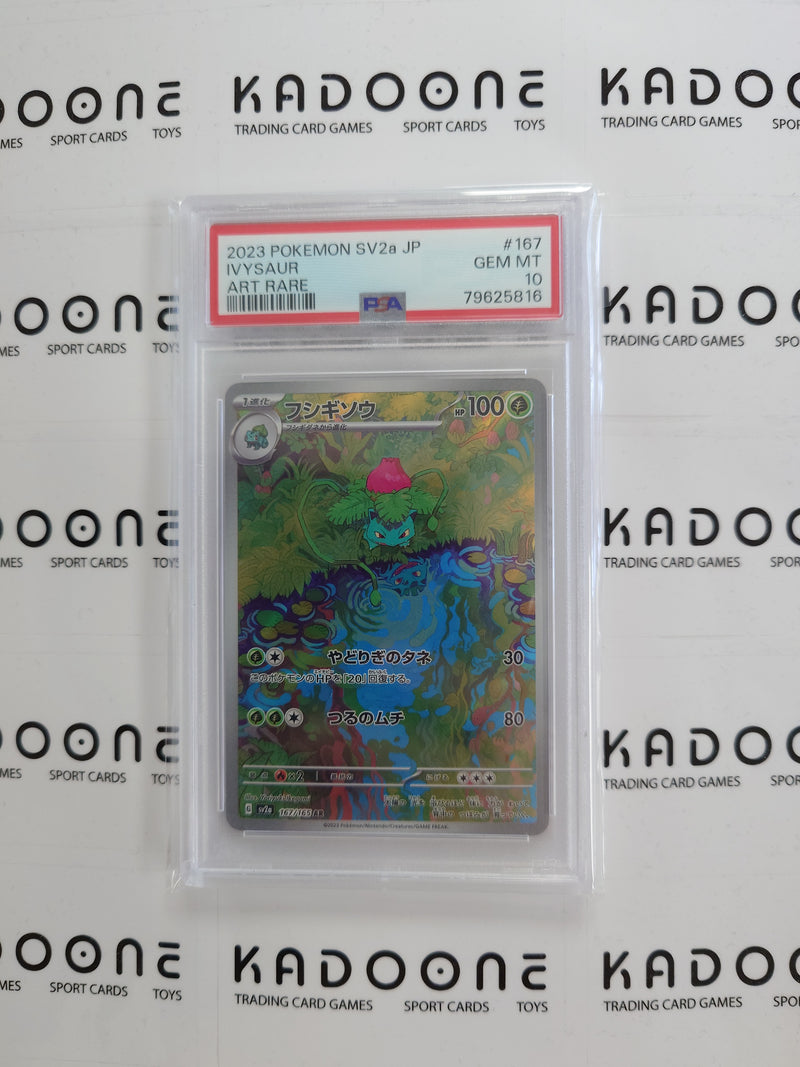 2023 Pokemon SV2a JP Ivysaur PSA 10 (167/165)