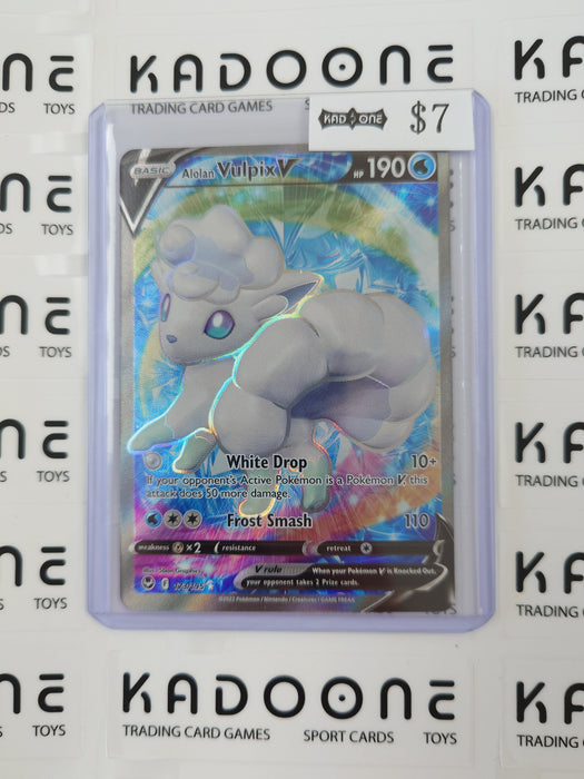 Pokemon Alolan Vulpix V 173/195