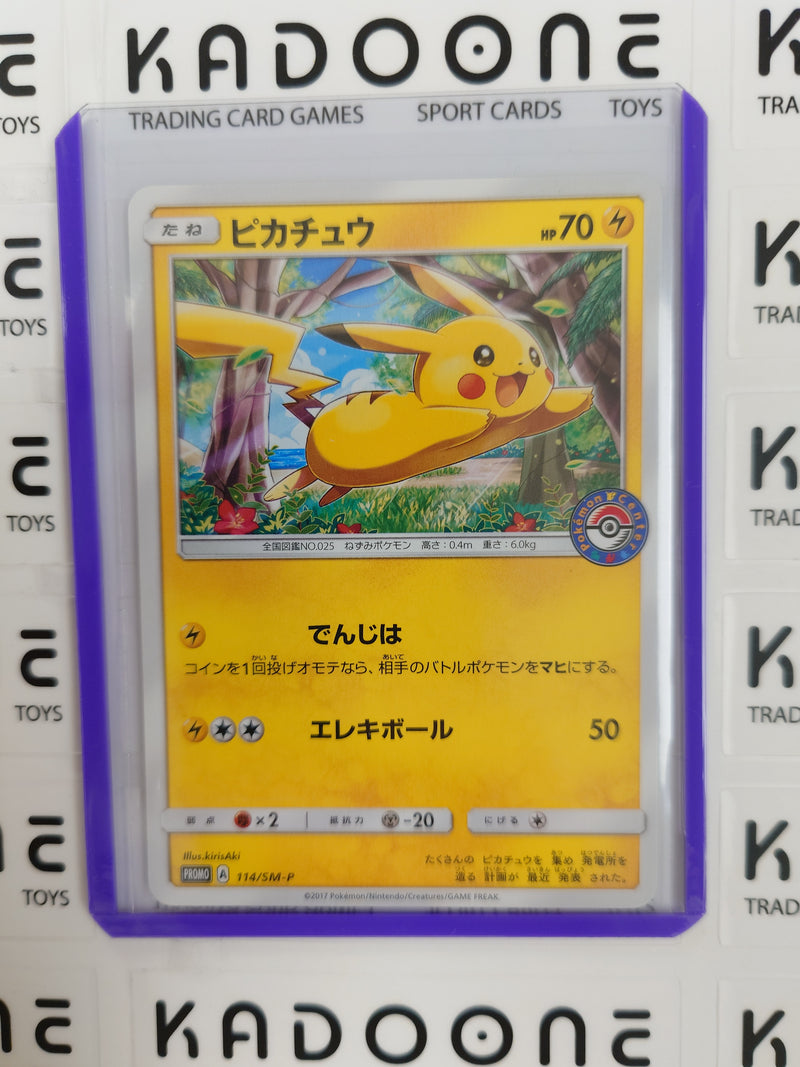 Pokemon Pikachu (JP) 114/SM-P