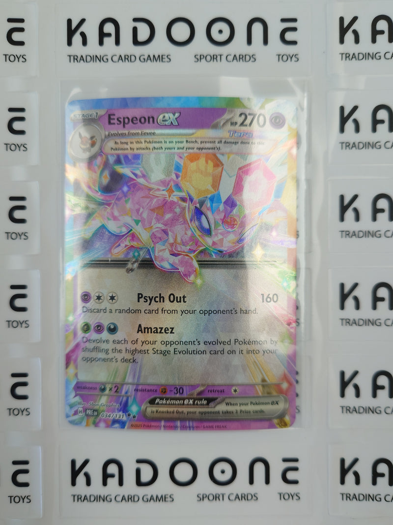 Pokemon Espeon Ex 034/131