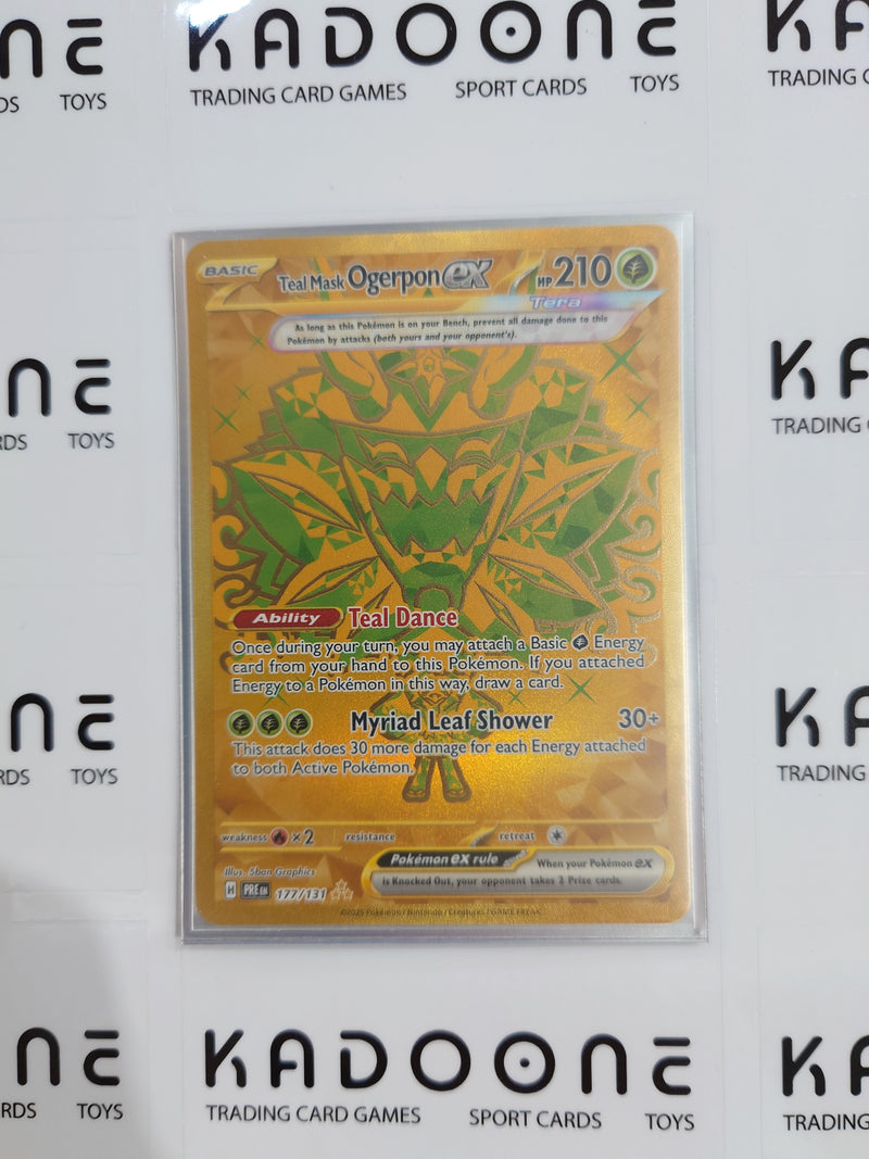 Pokemon Teal Mask Ogerpon ex 177/131