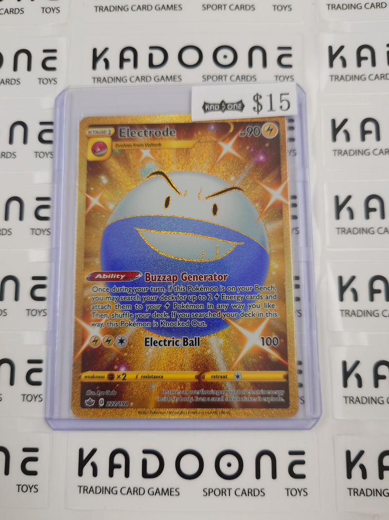 Pokemon Electrode 222/198