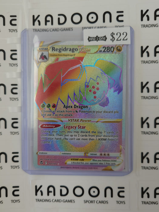 Pokemon Regidrago Vstar 201/195