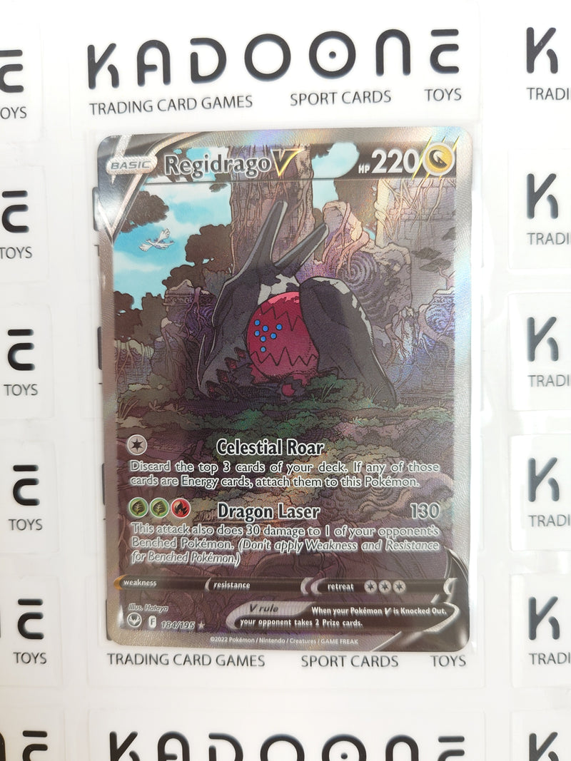 Pokemon Regidrago V (Alternate Art) 184/195
