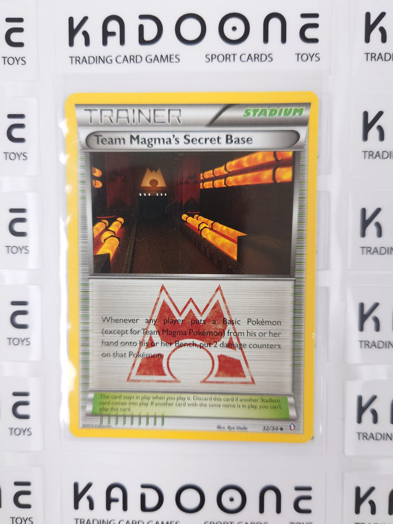 Pokemon Team Magma's Secret Base 32/34