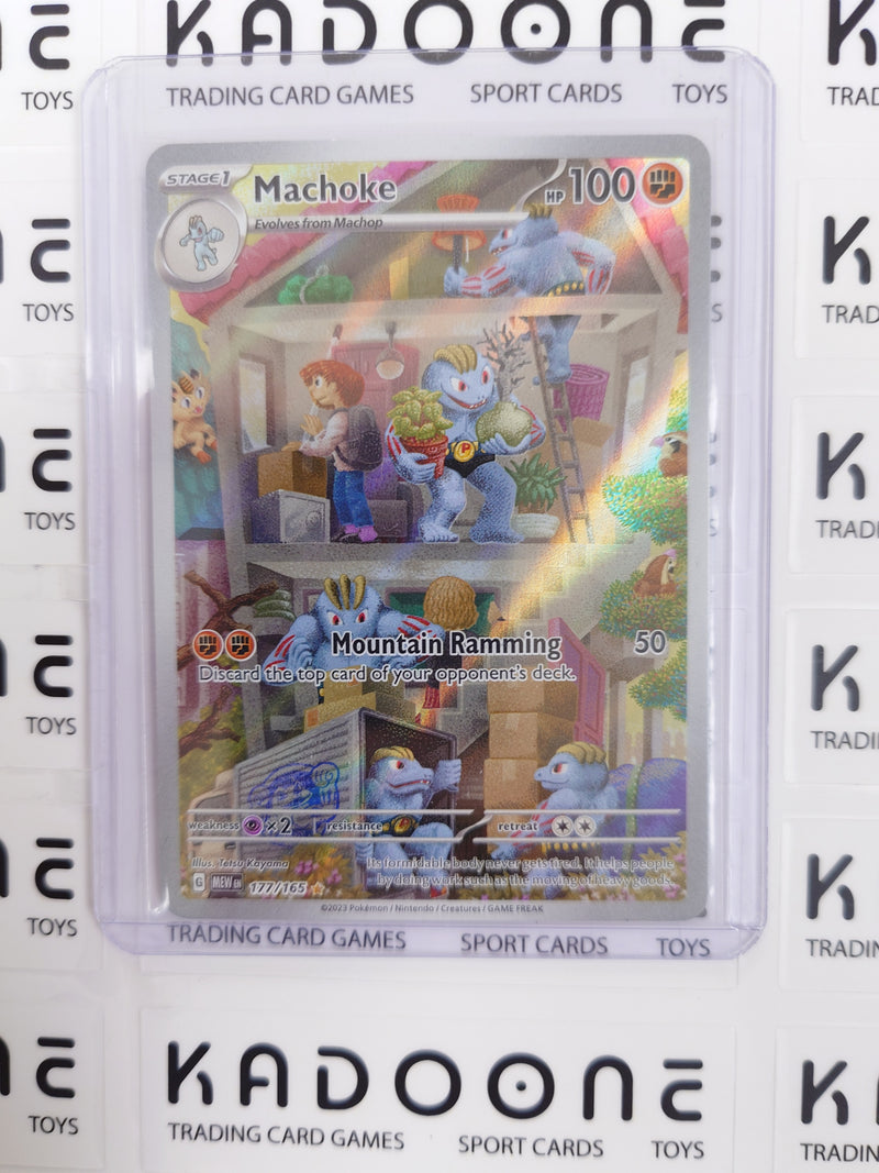 Pokemon Machoke 177/165