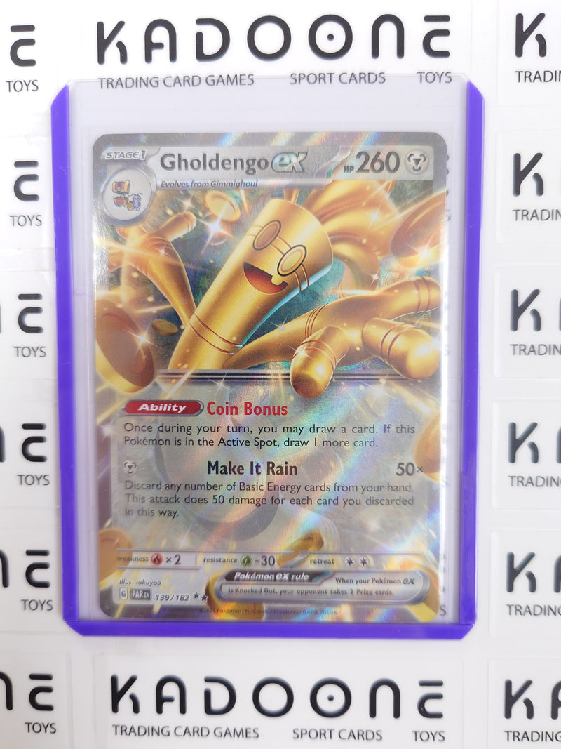 Pokemon Gholdengo Ex 139/182