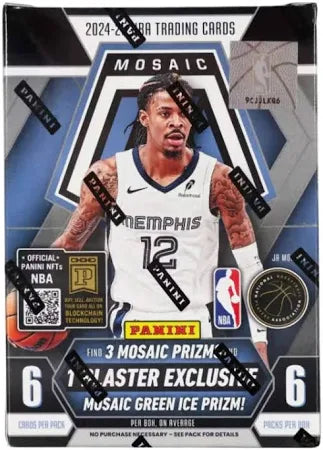 Panini Mosaic Basketball Hobby Blaster Box 2024-25