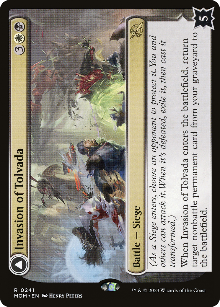 Invasion of Tolvada (MOM-241) - March of the Machine