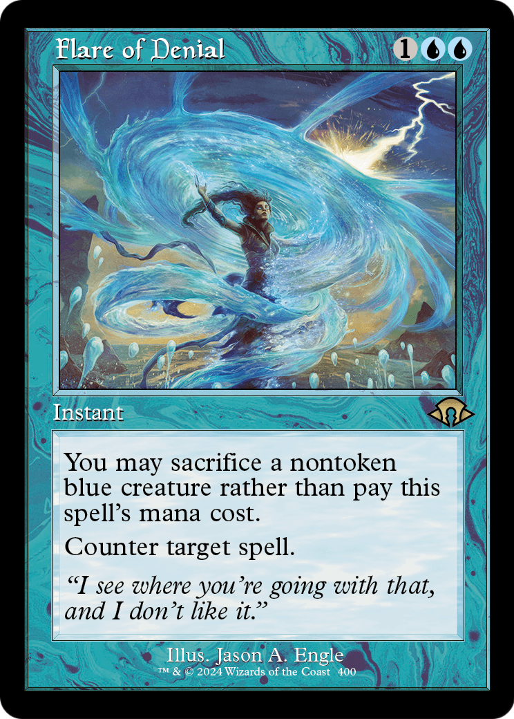 Flare of Denial (Retro Frame) (MH3-400) - Modern Horizons 3