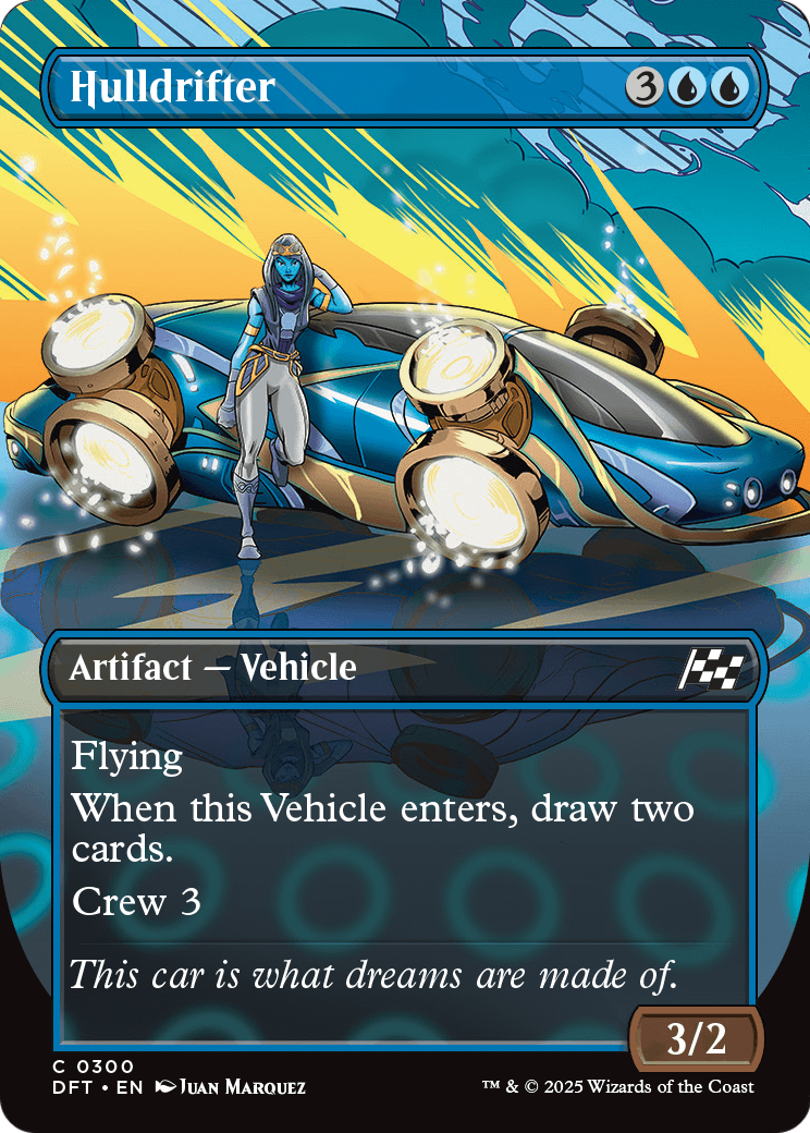 Hulldrifter (Borderless) (DFT-300) - Aetherdrift (Borderless) Foil