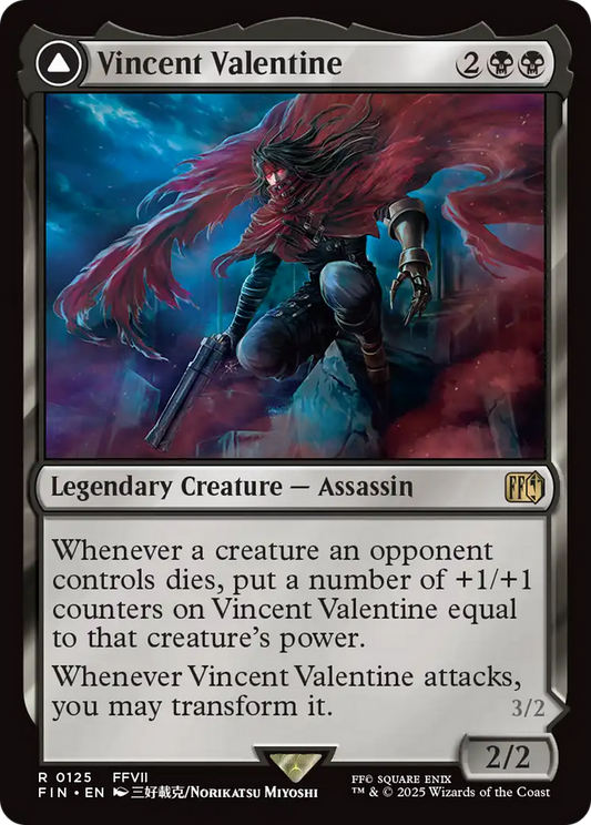 Vincent Valentine // Galian Beast (FIN-125) - FINAL FANTASY Foil