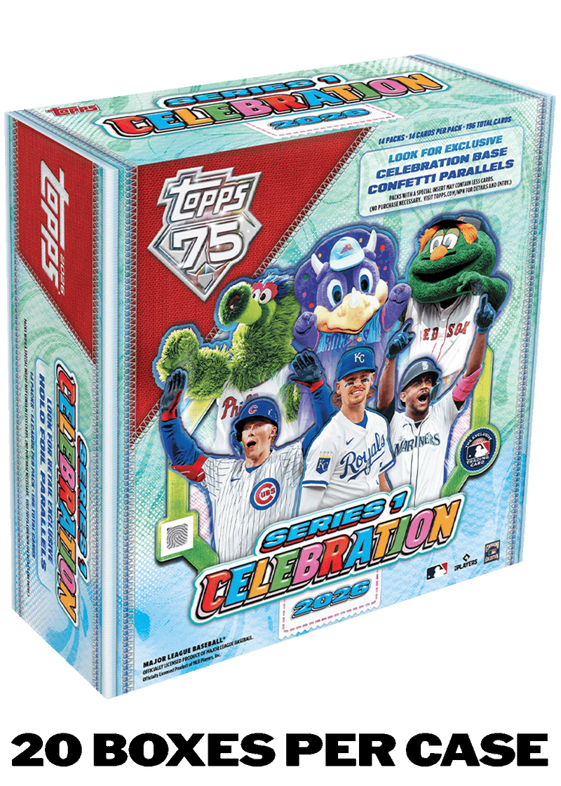 Topps 2026 Series 1 Baseball Celebration - Mega Box