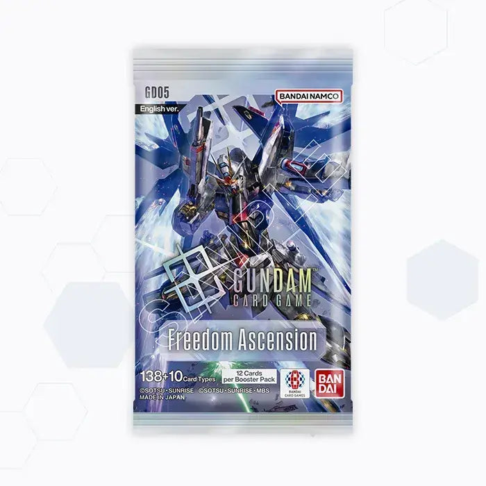 Gundam Card Game GD 05 Freedom Ascension Booster Pack