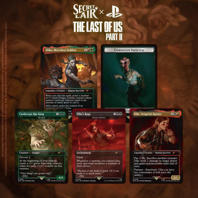 MTG Secret Lair PlayStation Super Drop The Last of Us Part II: Path of Retribution Regular (Pre-Order)
