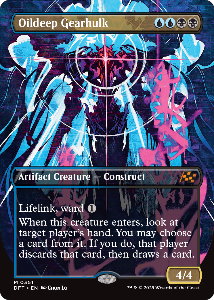 Oildeep Gearhulk (Borderless) (DFT-351) - Aetherdrift (Borderless)