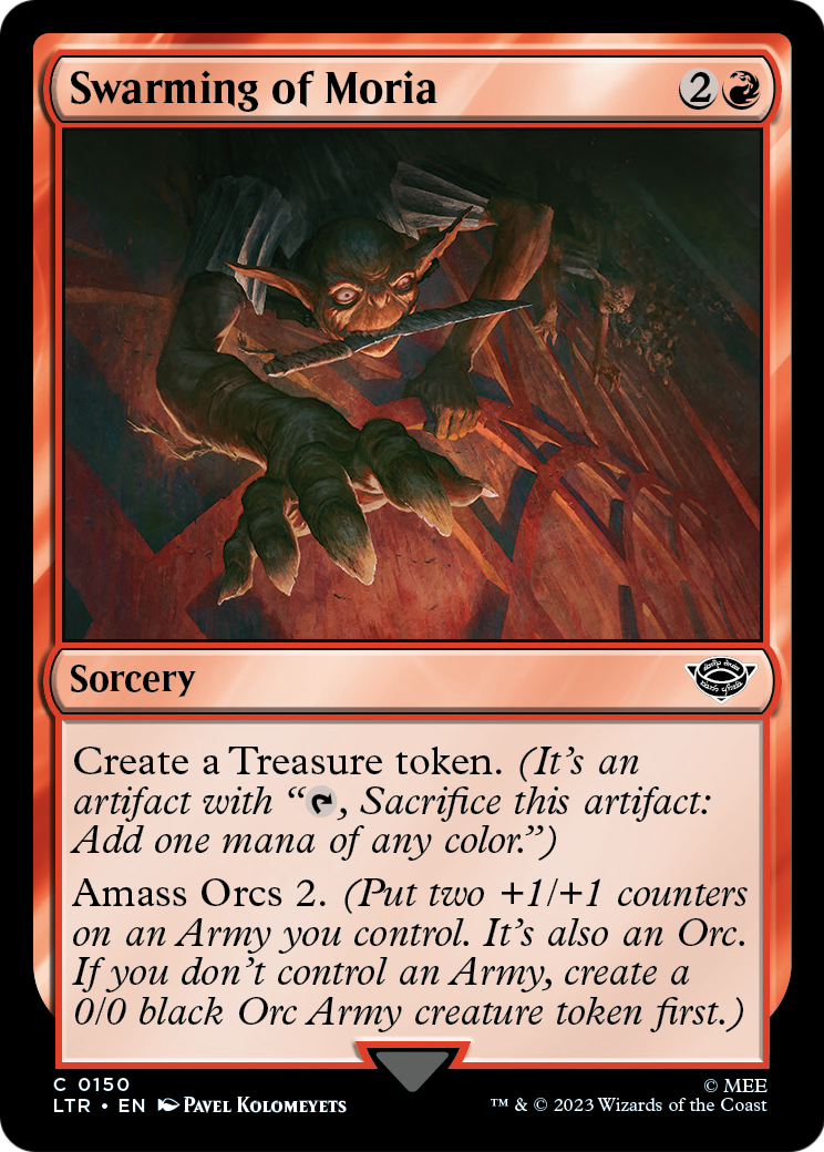 Swarming of Moria (LTR-150) - The Lord of the Rings: Tales of Middle-earth