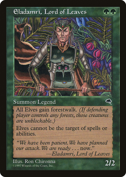 Eladamri, Lord of Leaves (TMP-224) - Tempest