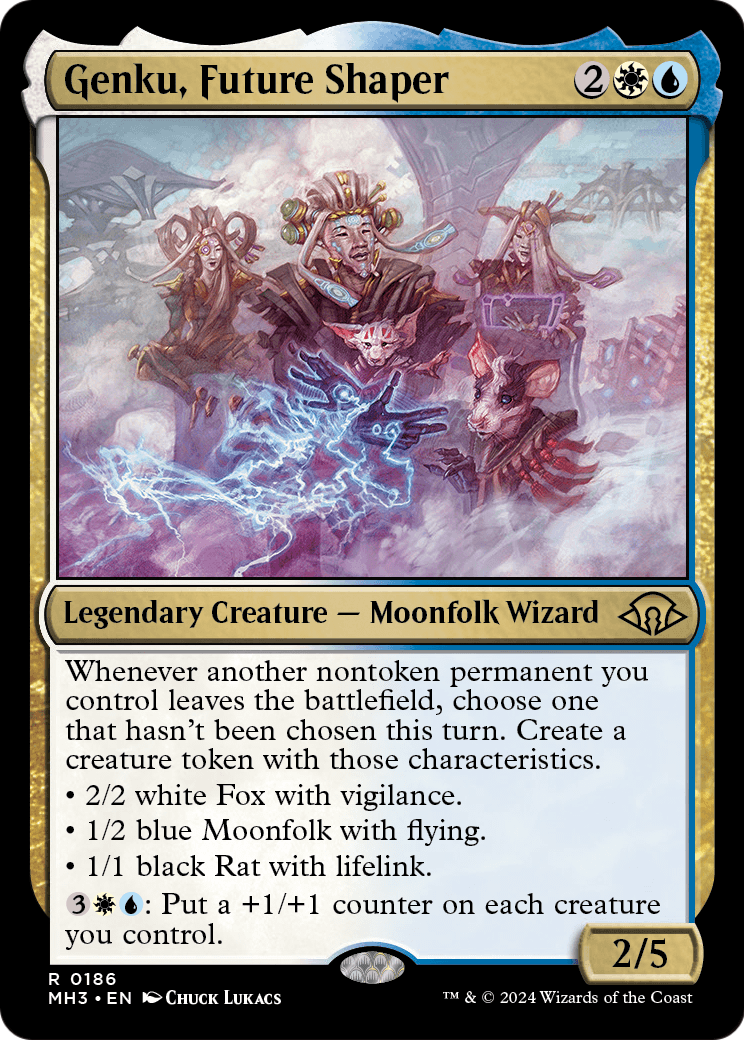 Genku, Future Shaper (MH3-186) - Modern Horizons 3 Foil