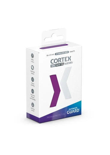 Ultimate Guard Cortex Matte Sleeves Standard Size 100ct Purple