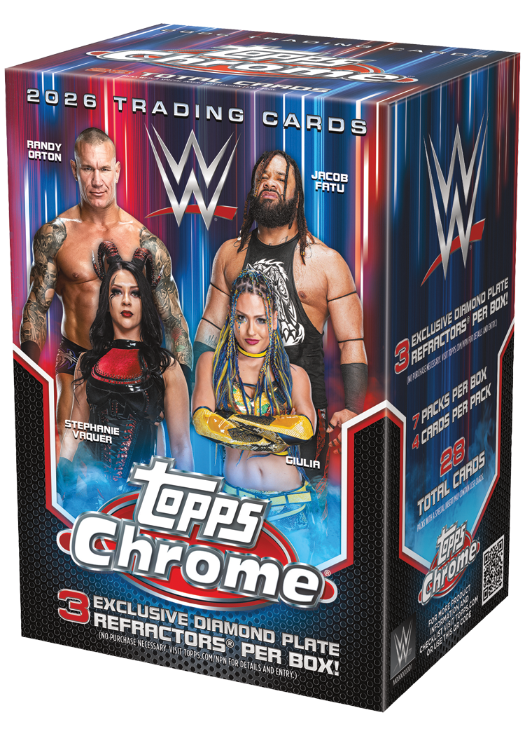 2026 TOPPS WWE CHROME VALUE BOX