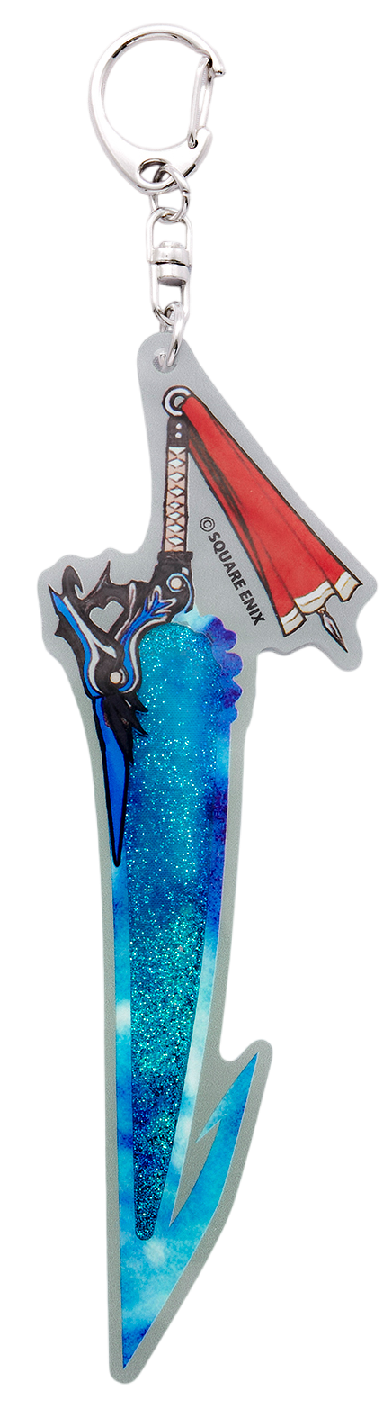 Final Fantasy X Glitter KeyChain Brotherhood (Pre-Order)