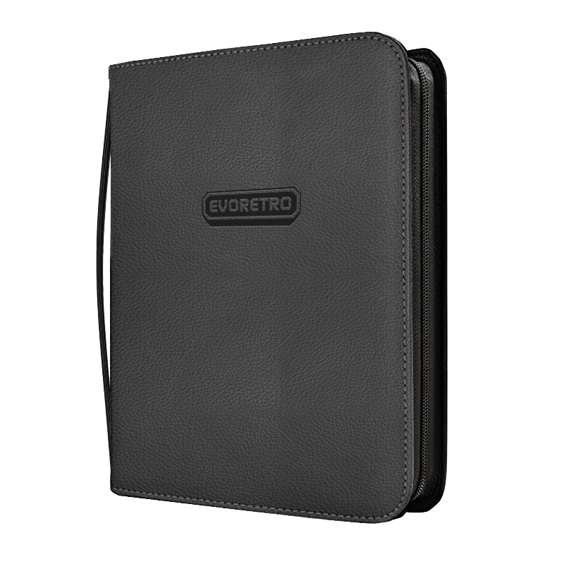 Evoretro Shield+ Top Loader Binder Black 2X2