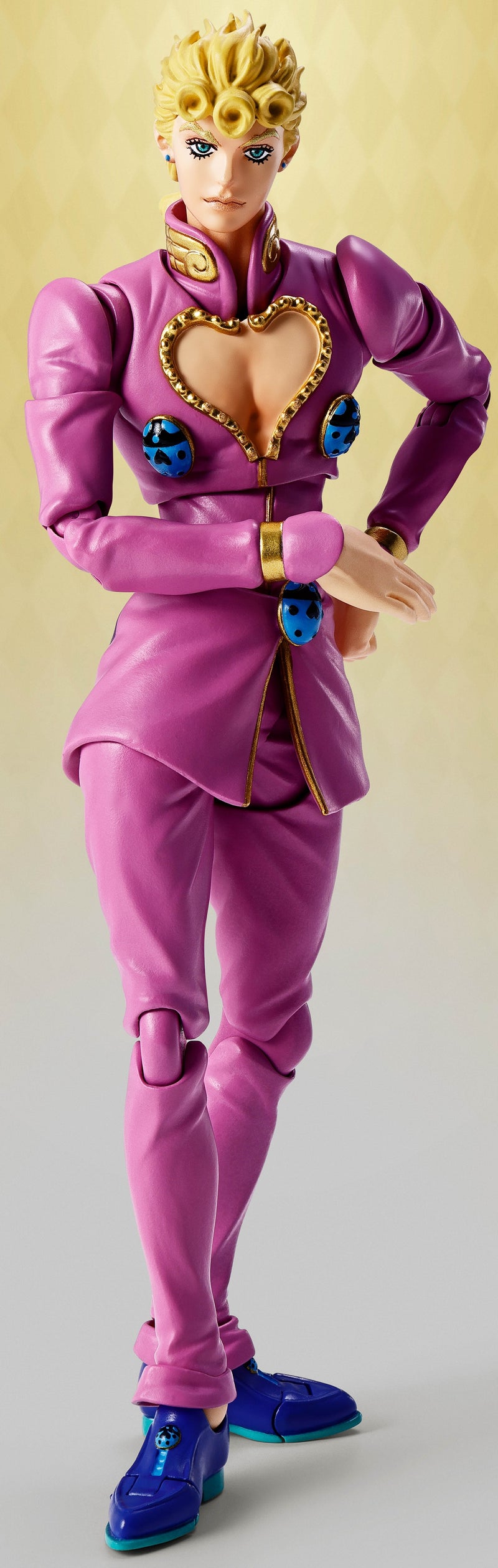 Tamashii Nations JOJO’S Bizarre Adventure Giorno Giovanna S.H.Figuarts (Pre-Order)