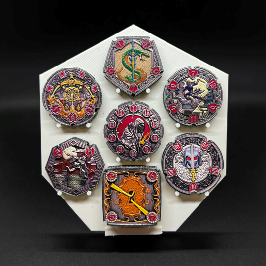 Flipdie Rogue Metal Dice Coin Set (Pre-Order)