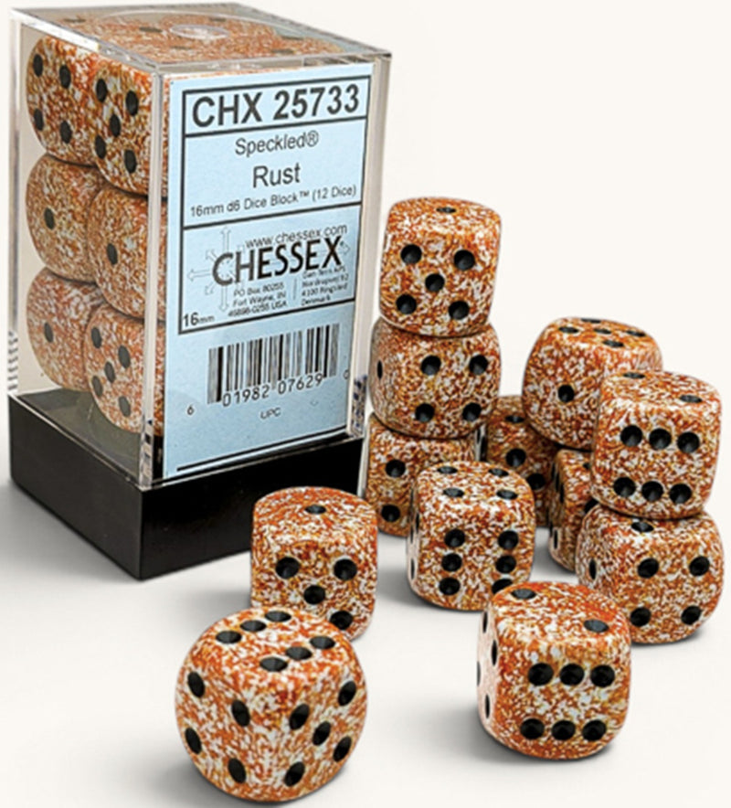 Speckled 12D6 Rust 16mm (Pre-Order)