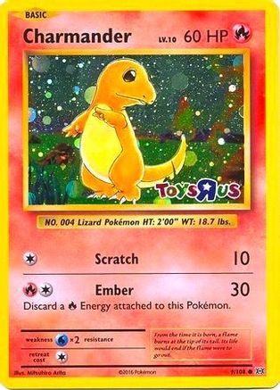 Charmander 009/108  - Holofoil Miscellaneous Cards & Products - Promo (Sealed)
