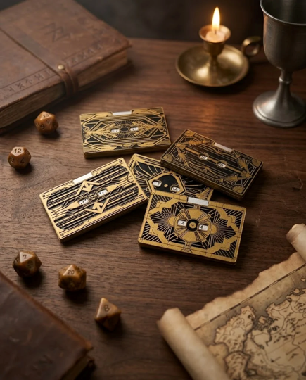 Diceomatic Art Deco Dice Spinner Set (Pre-Order)