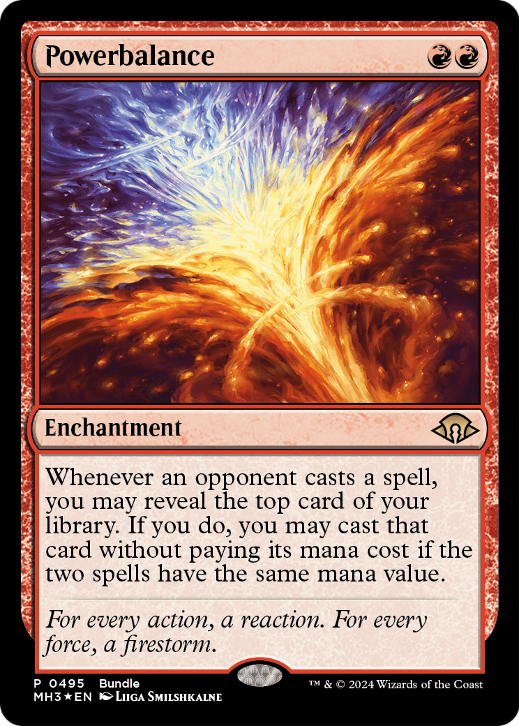 Powerbalance (MH3 Bundle) (UMP-495) - Modern Horizons 3 Foil