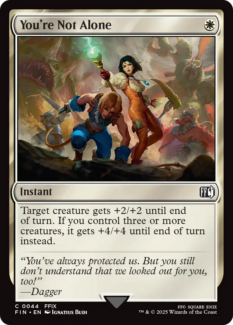 You're Not Alone (FIN-044) - FINAL FANTASY