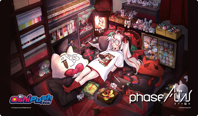 Oshi Push: The Vtuber Card Game Gen 3 Remilia Nephys Playmat (Pre-Order)