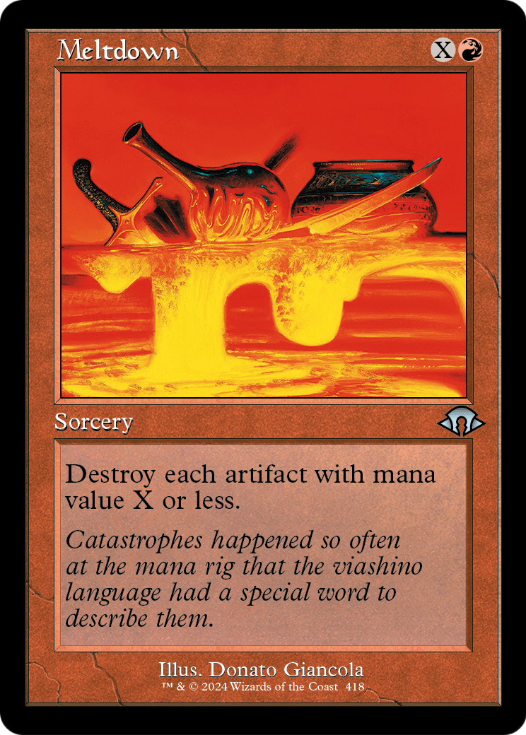 Meltdown (Retro Frame) (MH3-418) - Modern Horizons 3