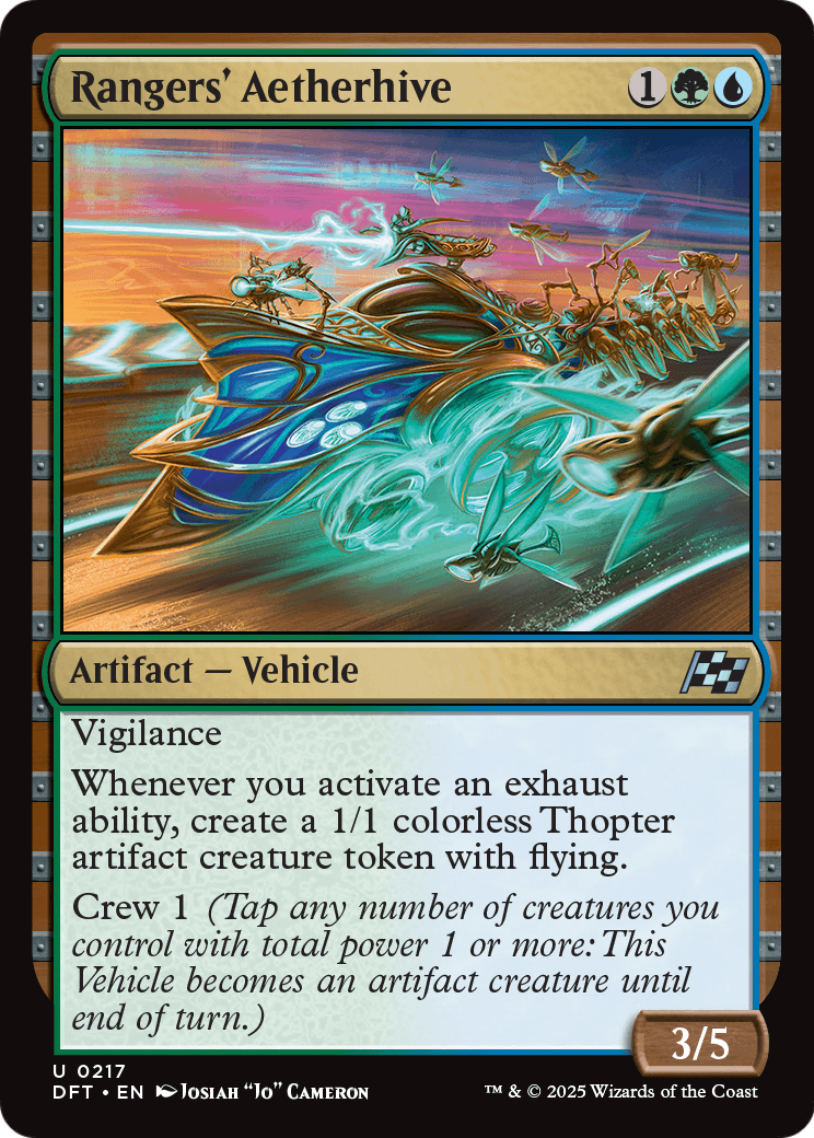 Rangers' Aetherhive (DFT-217) - Aetherdrift Foil